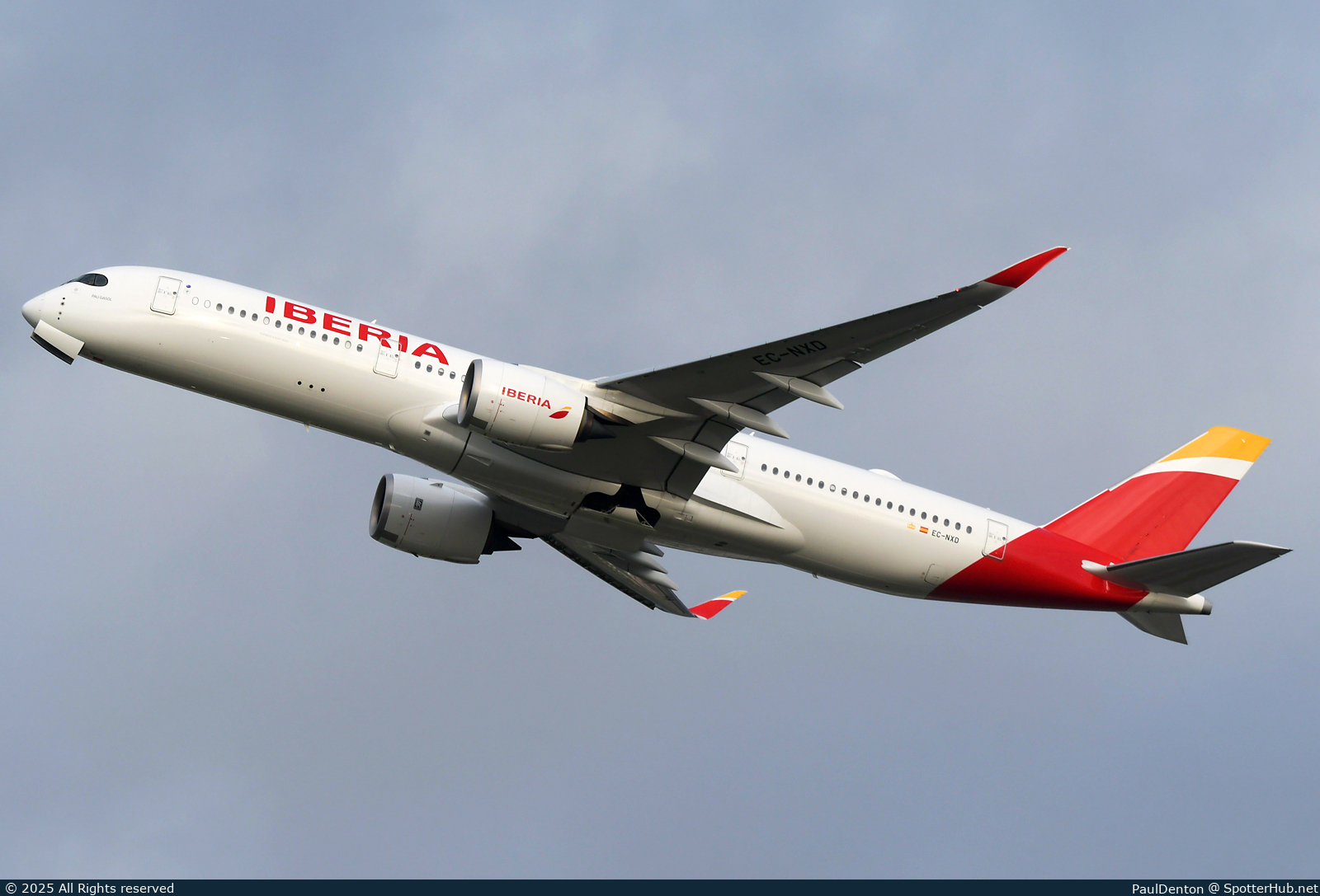 Photo of EC-NXD - Airbus A350-941 operated by Iberia