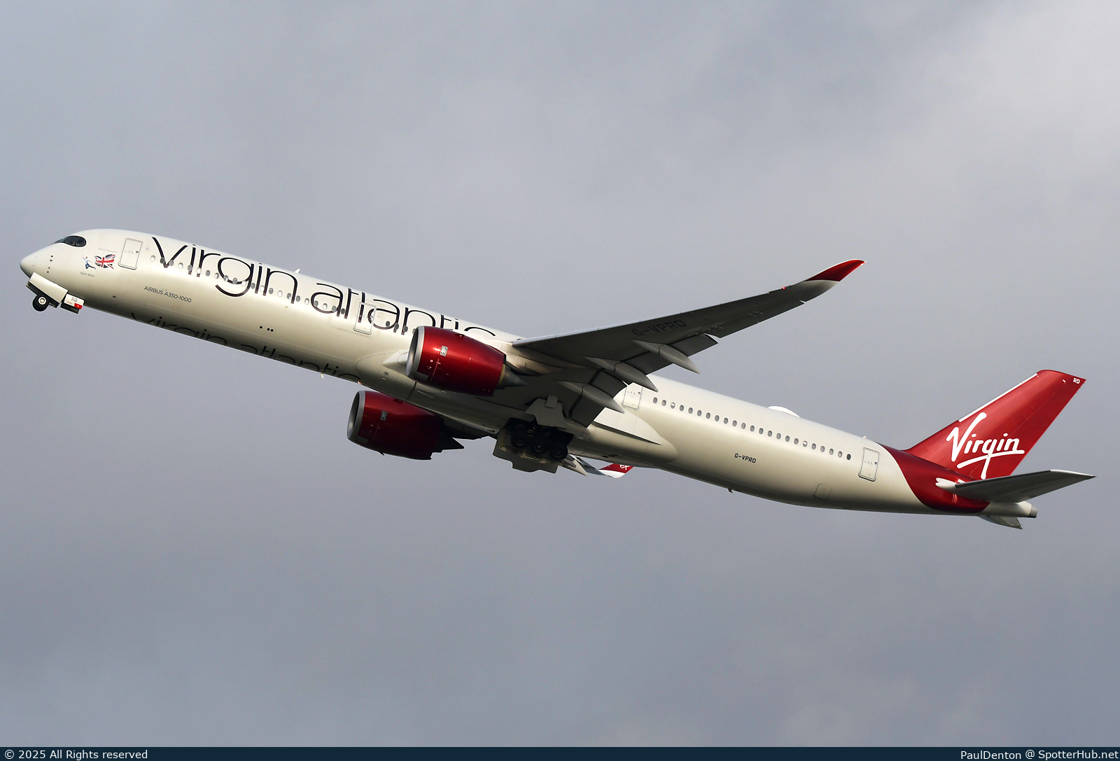 Photo of G-VPRD - Airbus A350-1041 operated by Virgin Atlantic Airways