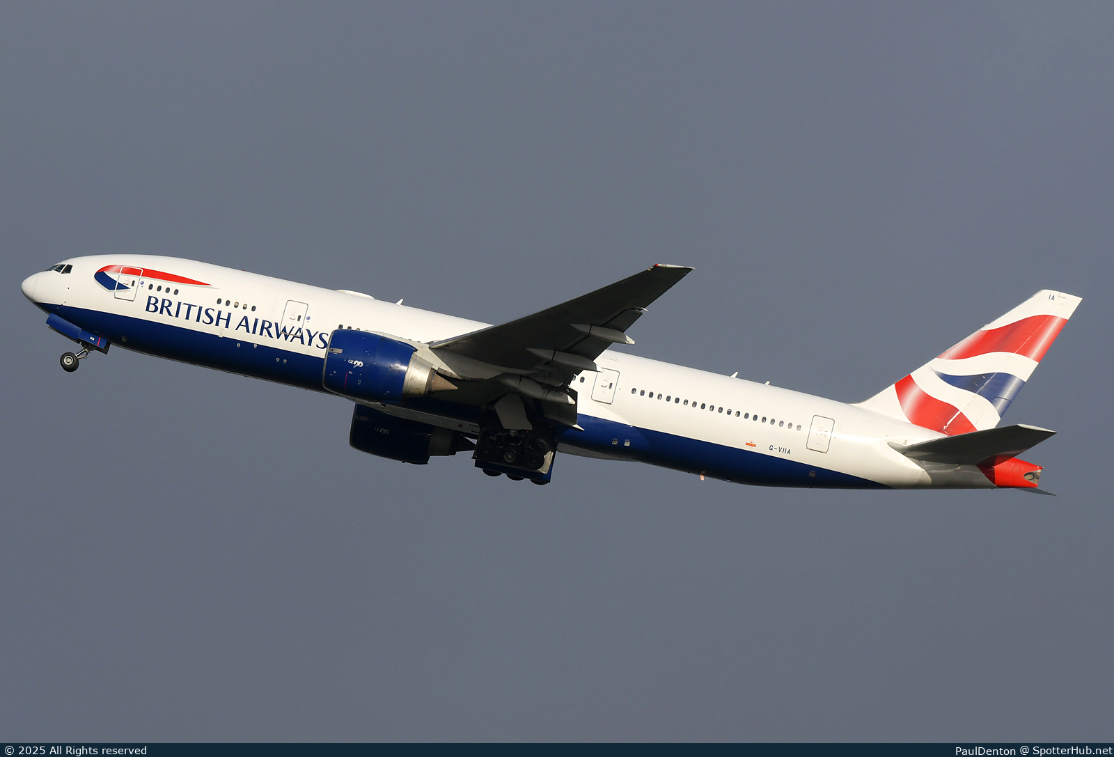 Photo of G-VIIA - Boeing 777-236(ER) operated by British Airways