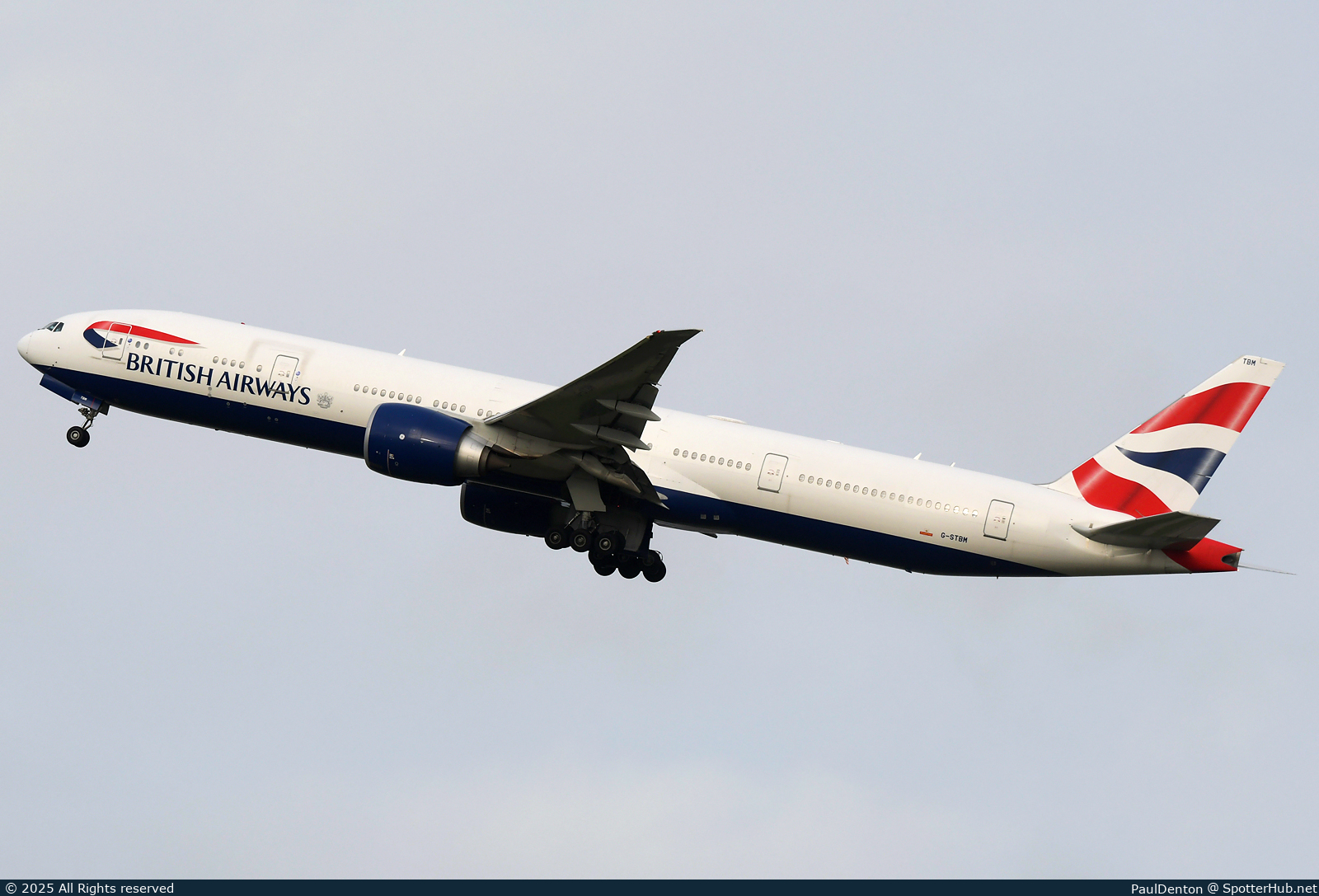 Photo of G-STBM - Boeing 777-336(ER) operated by British Airways