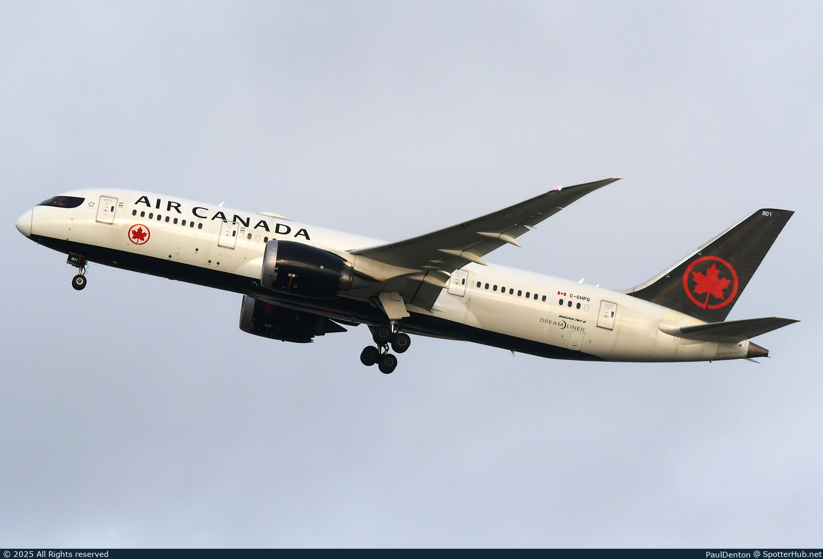 Photo of C-GHPQ - Boeing 787-8 Dreamliner operated by Air Canada