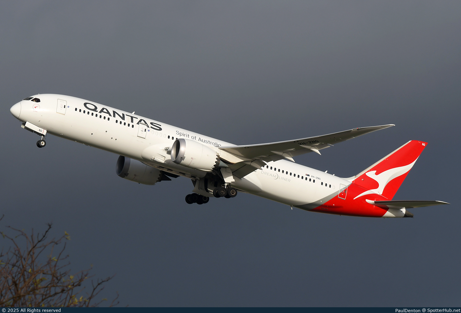 Photo of VH-ZNG - Boeing 787-9 Dreamliner operated by Qantas