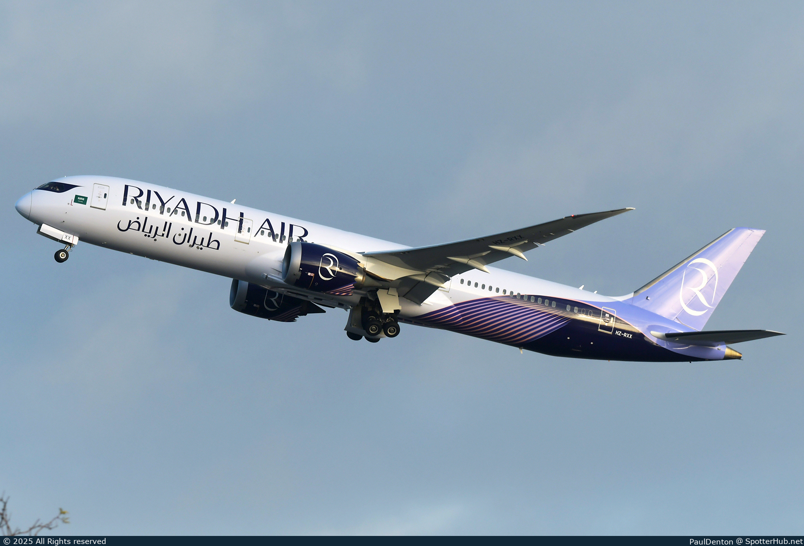 Photo of HZ-RXX - Boeing 787-9 Dreamliner operated by Riyadh Air