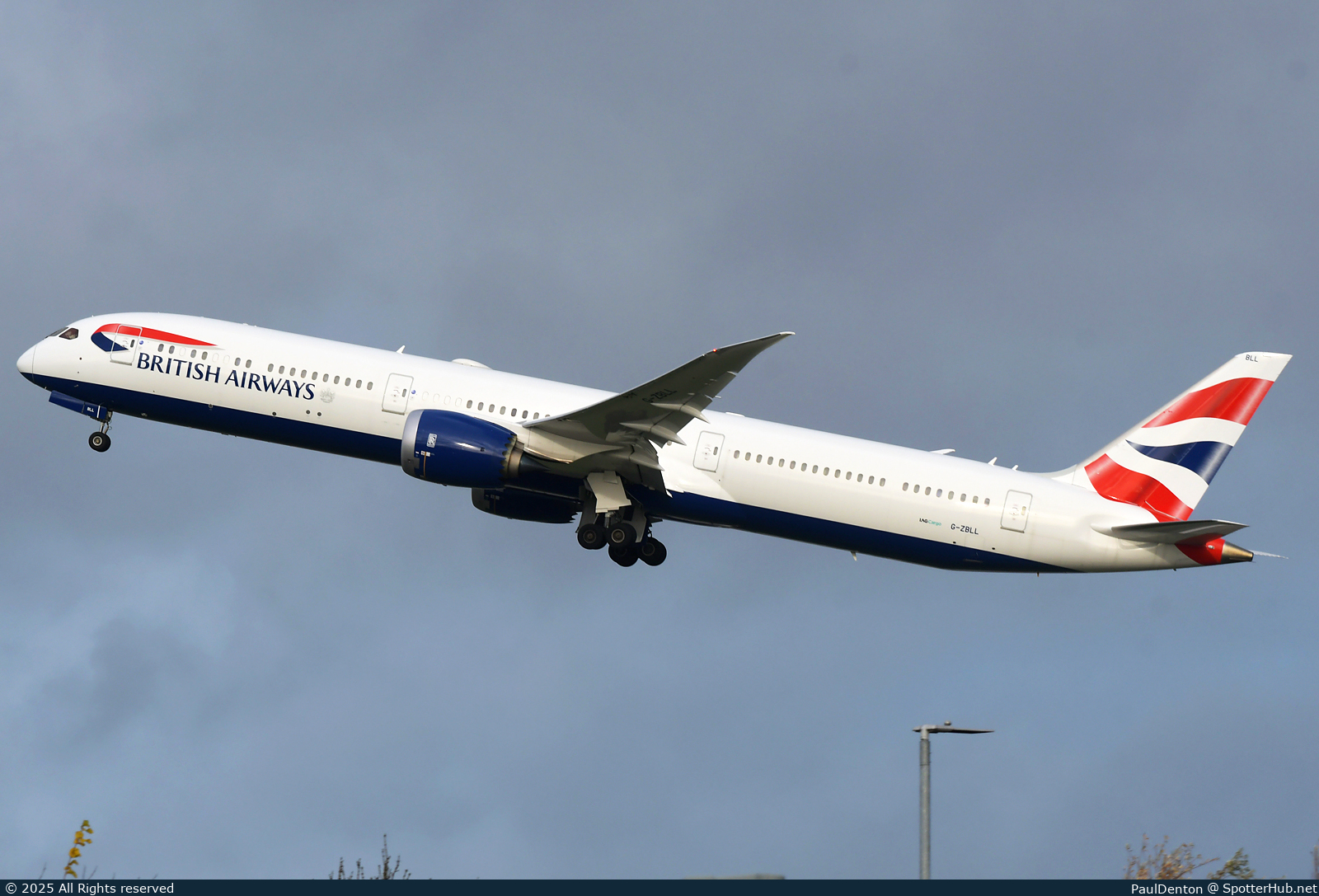 Photo of G-ZBLL - Boeing 787-10 Dreamliner operated by British Airways