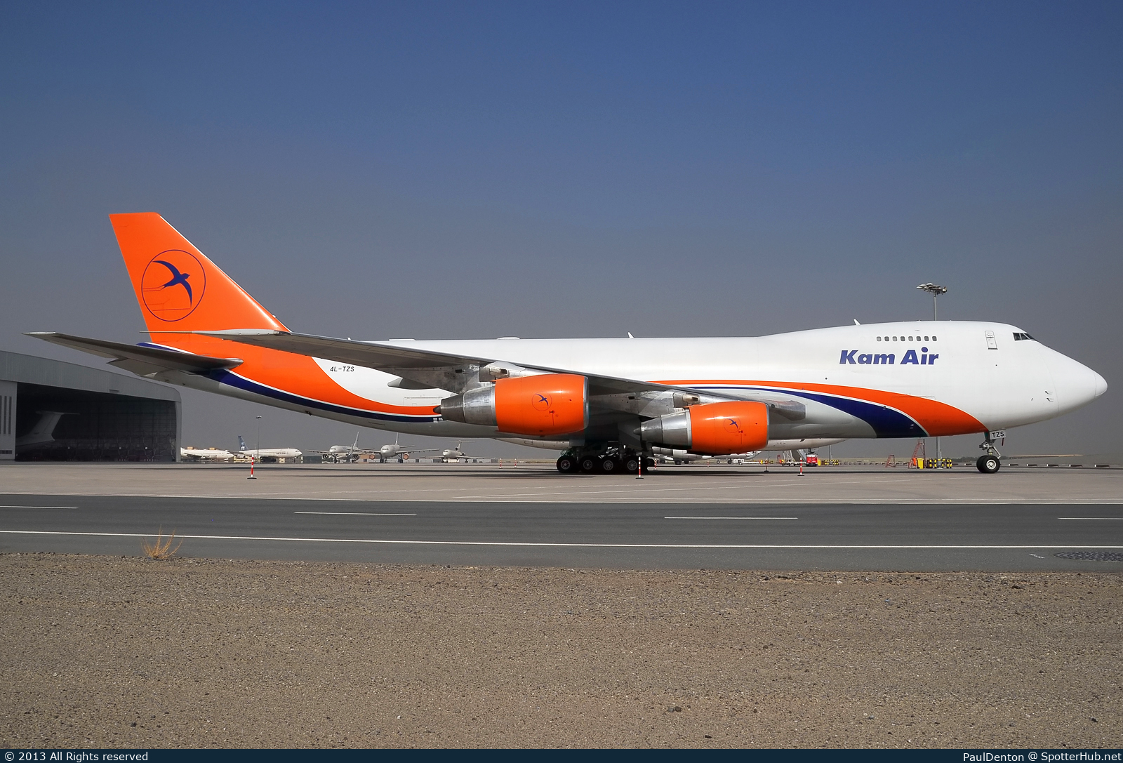 Photo of 4L-TZS - Boeing 747-281F operated by Kam Air (opb The Cargo Airlines)