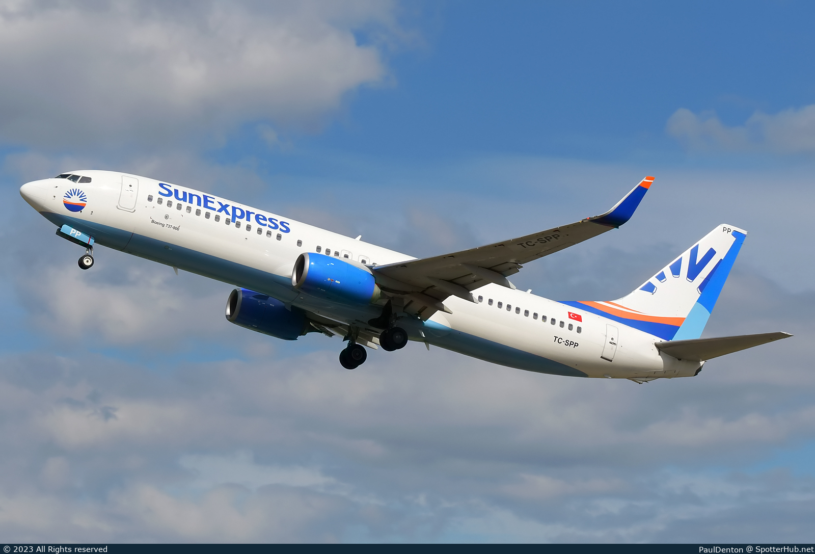 Photo of TC-SPP - Boeing 737-8MA operated by SunExpress