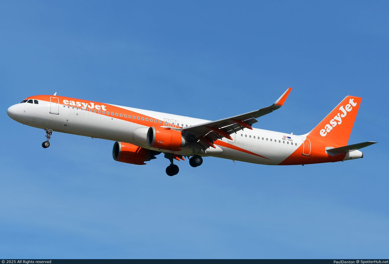 Photo of OE-ISG - Airbus A321-251NX operated by easyJet Europe