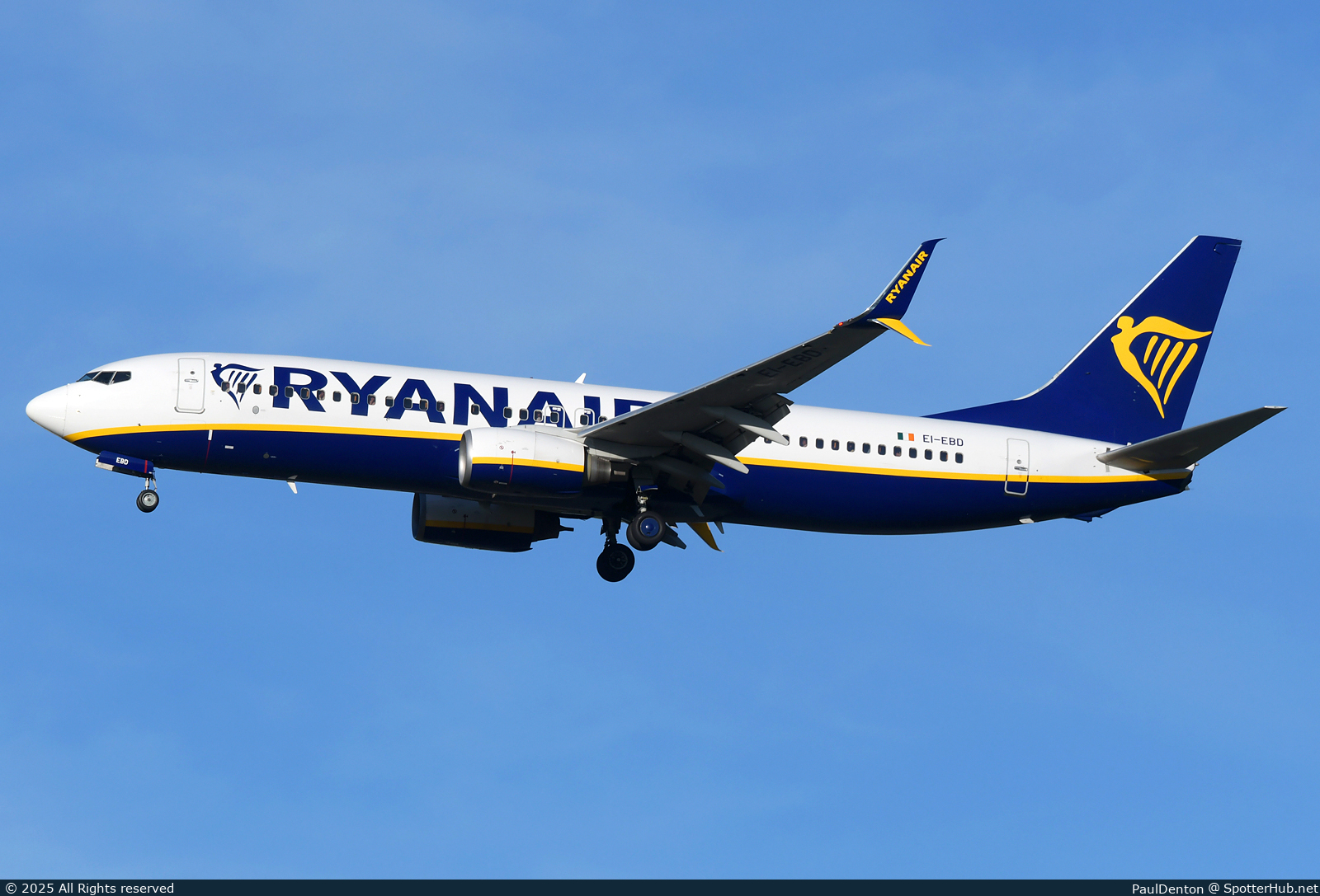 Photo of EI-EBO - Boeing 737-8AS operated by Ryanair