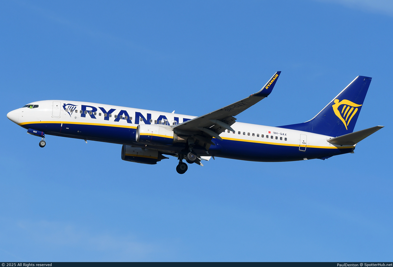 Photo of 9H-QAX - Boeing 737-8AS operated by Ryanair (opb Malta Air)