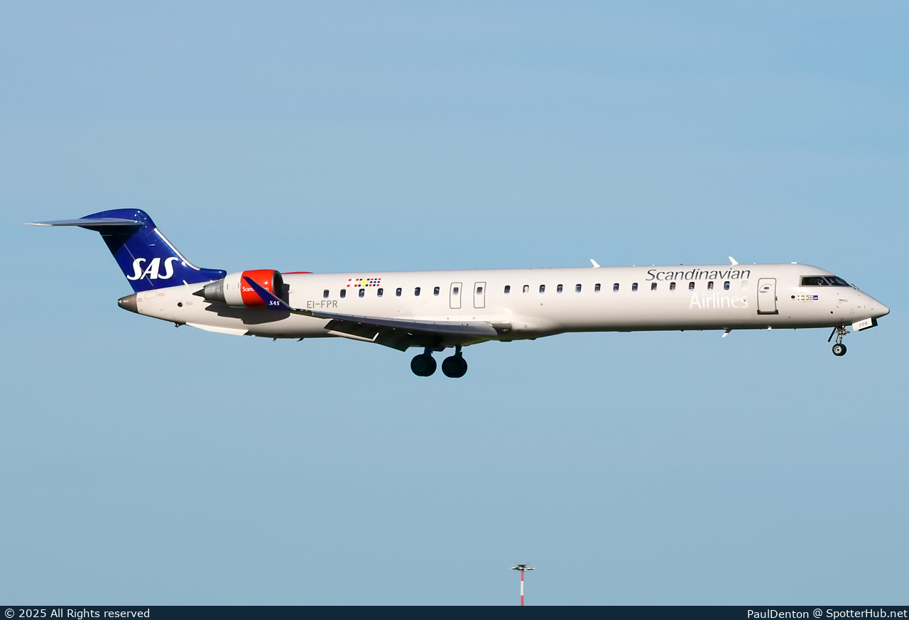 Photo of EI-FPR - Bombardier CRJ-900LR operated by SAS Scandinavian Airlines (opb CityJet)