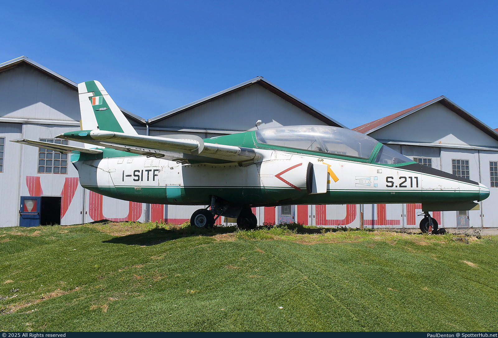 Photo of I-SITF - SIAI-Marchetti S.211 operated by Parco e Museo del Volo Volandia