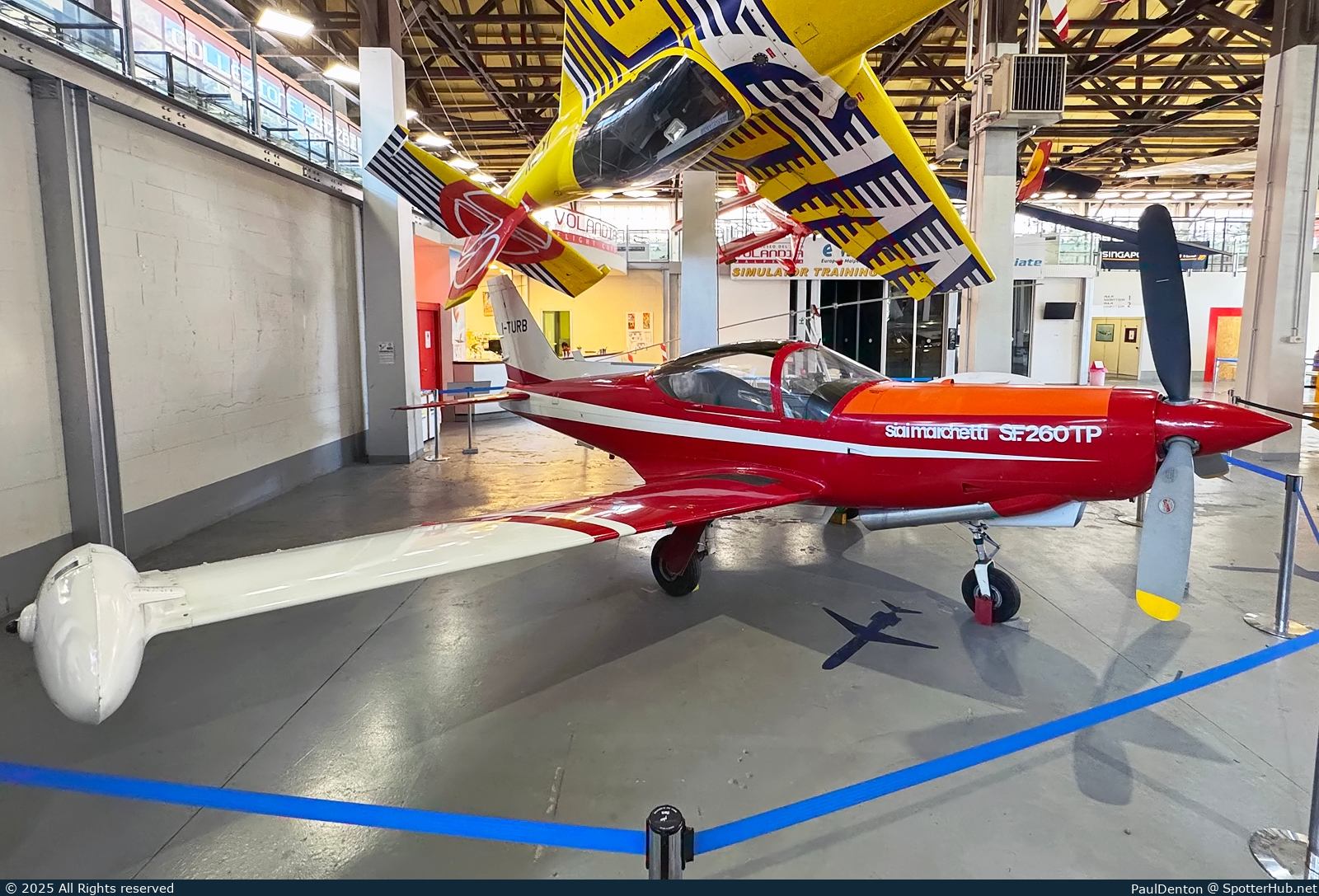Photo of I-TURB - SIAI-Marchetti SF.260TP operated by Parco e Museo del Volo Volandia