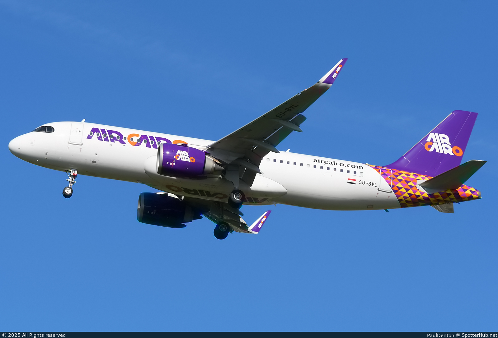 Photo of SU-BVL - Airbus A320-251N operated by Air Cairo