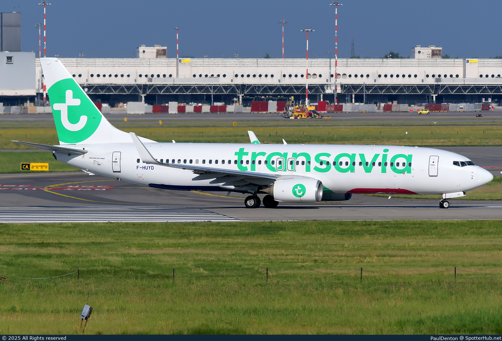 Photo of F-HUYD - Boeing 737-8JP operated by Transavia France