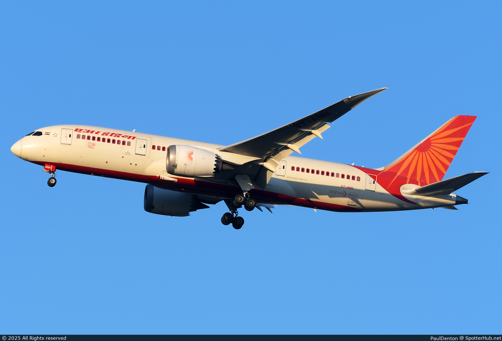 Photo of VT-ANH - Boeing 787-8 Dreamliner operated by Air India