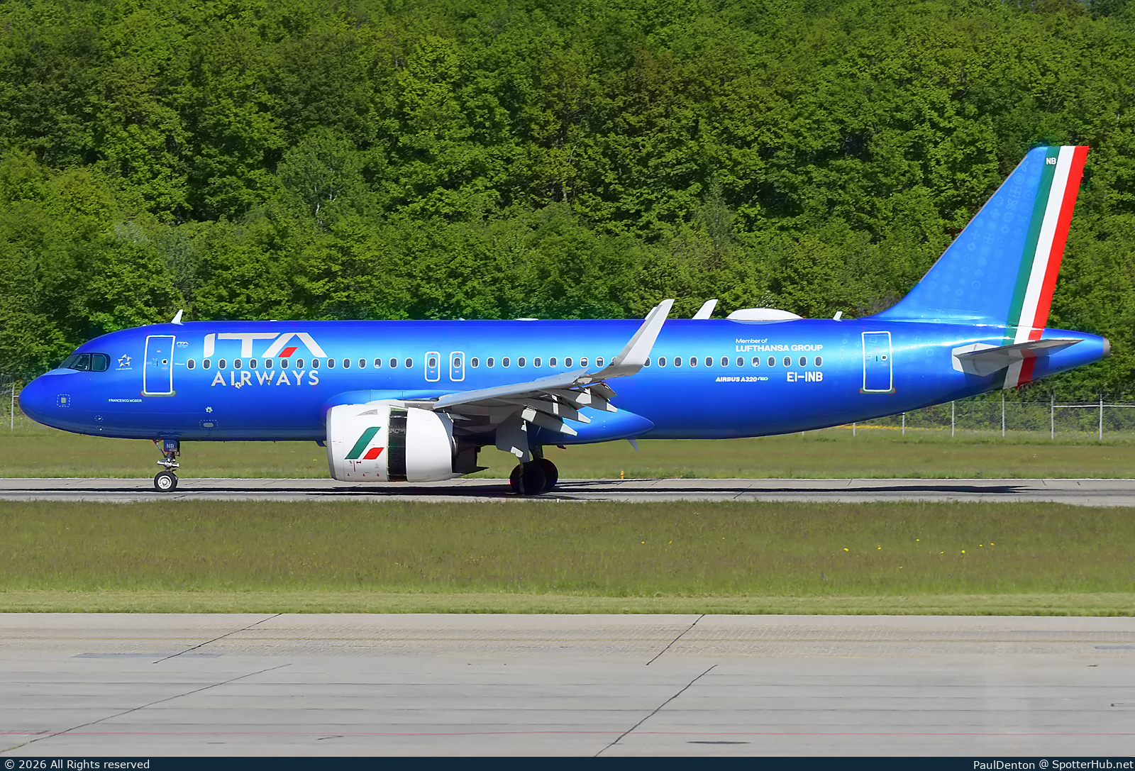 Photo of EI-INB - Airbus A320-272N operated by ITA Airways