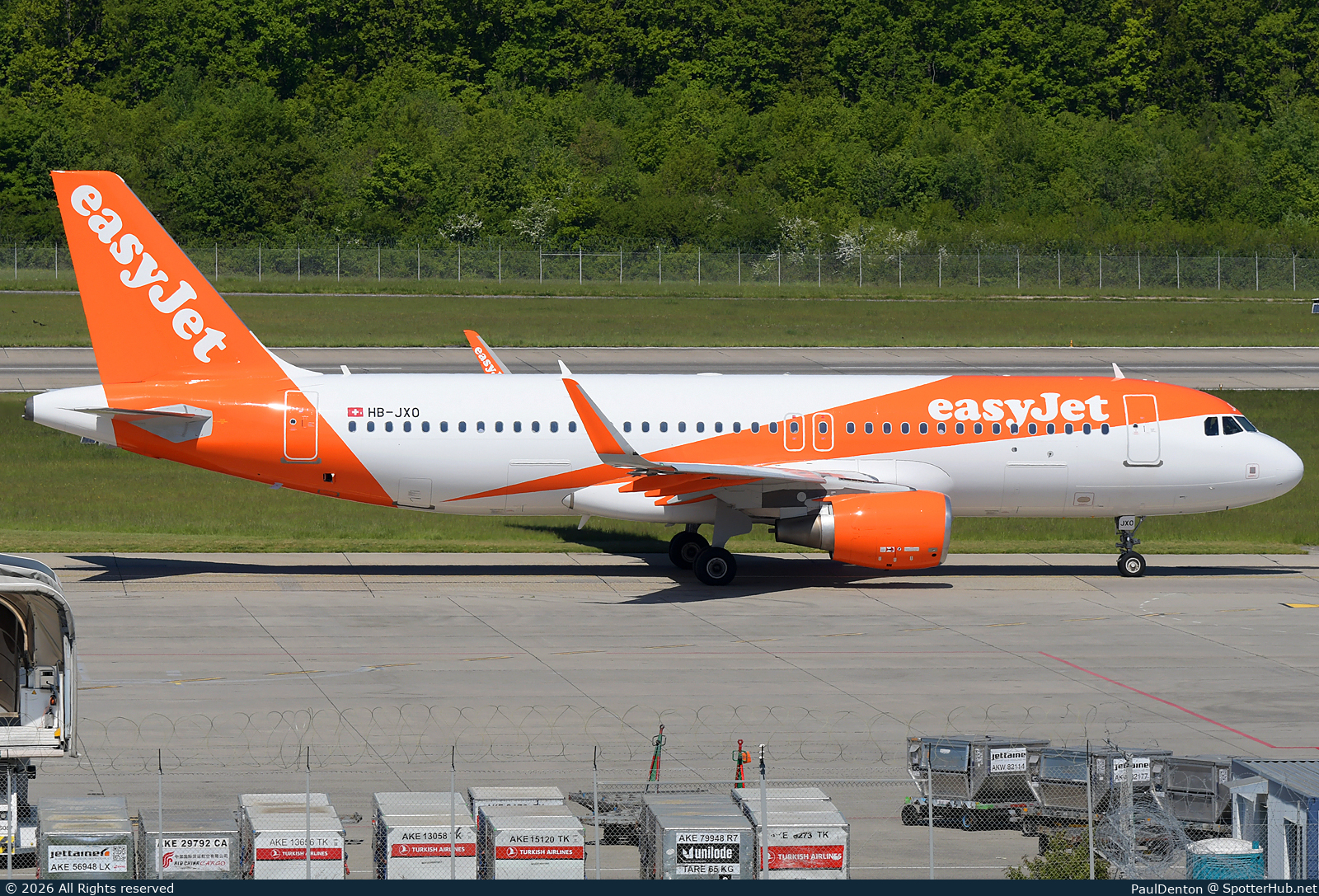 Photo of HB-JXO - Airbus A320-214 operated by easyJet Switzerland