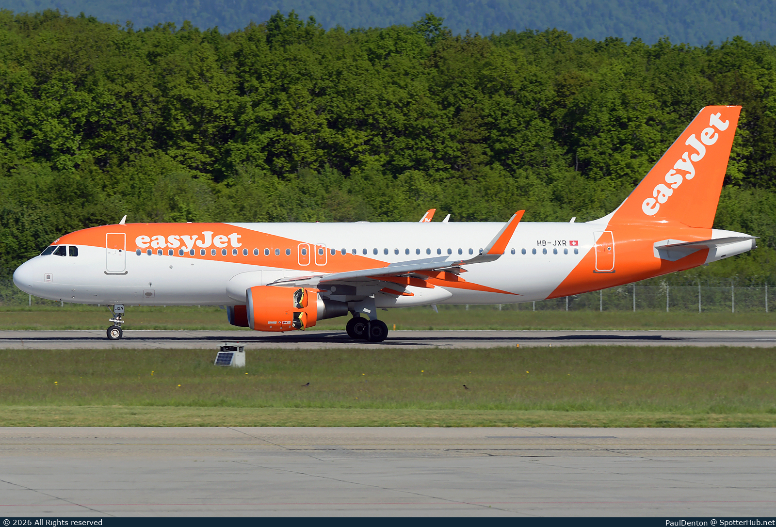 Photo of HB-JXR - Airbus A320-214 operated by easyJet Switzerland