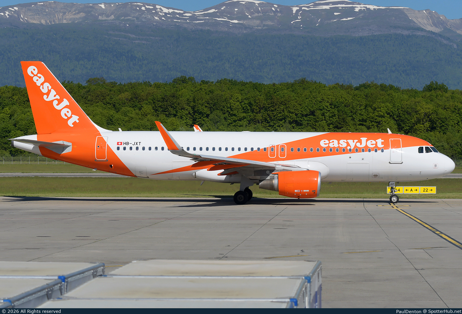 Photo of HB-JXT - Airbus A320-214 operated by easyJet Switzerland
