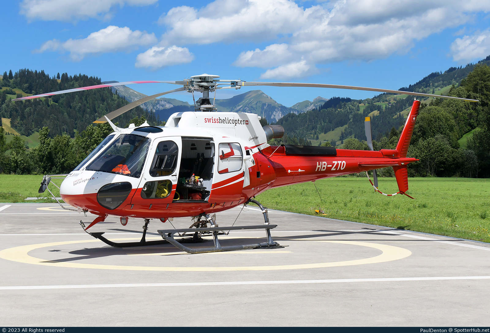 Photo of HB-ZTO - Airbus Helicopters H125 operated by Swiss Helicopter