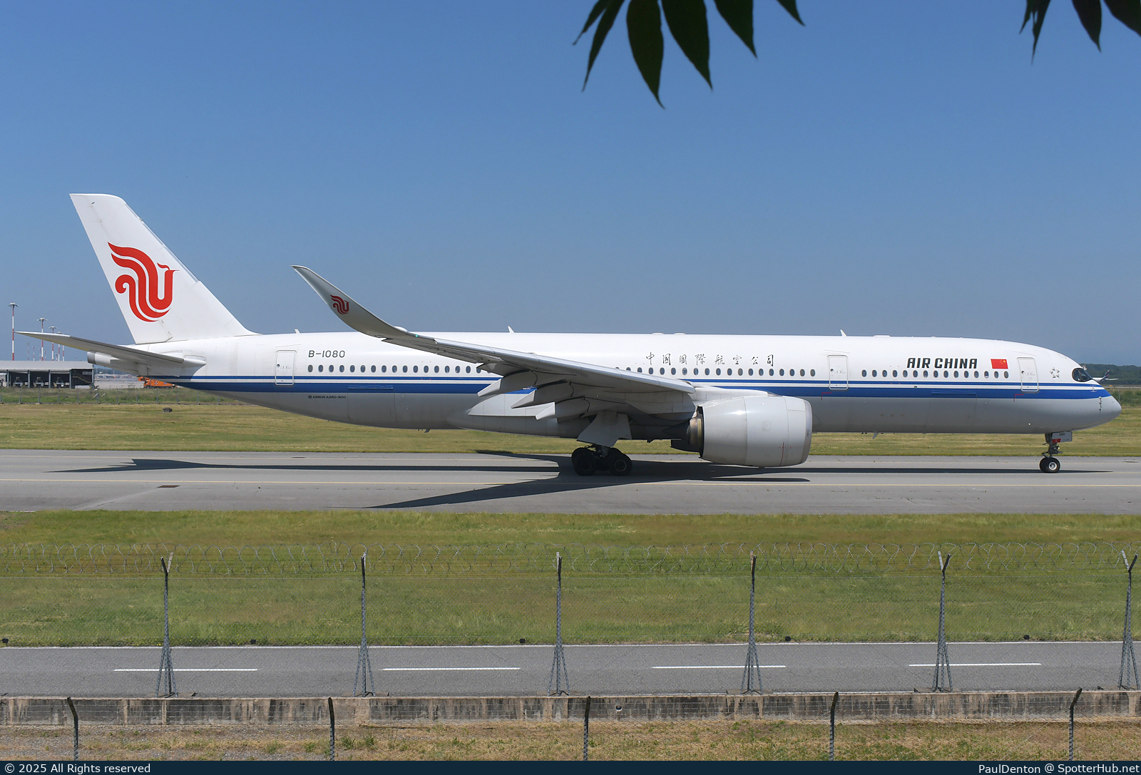 Photo of B-1080 - Airbus A350-941 operated by Air China