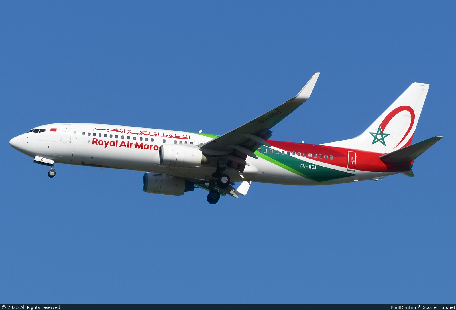 Photo of CN-ROJ - Boeing 737-85P operated by Royal Air Maroc