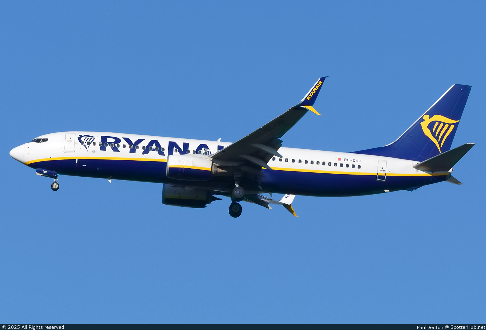 Photo of 9H-QBF - Boeing 737-8AS operated by Ryanair (opb Malta Air)