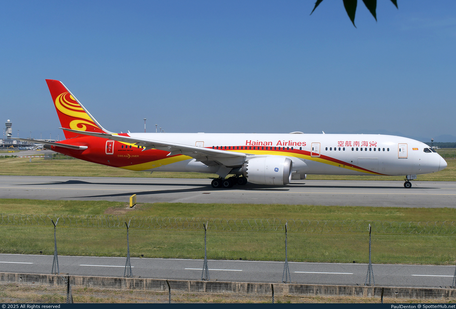 Photo of B-7839 - Boeing 787-9 Dreamliner operated by Hainan Airlines