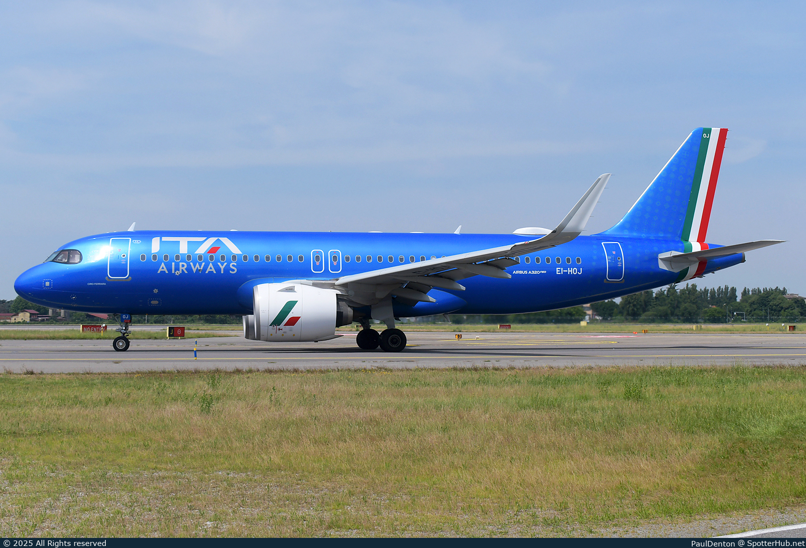 Photo of EI-HOJ - Airbus A320-272N operated by ITA Airways