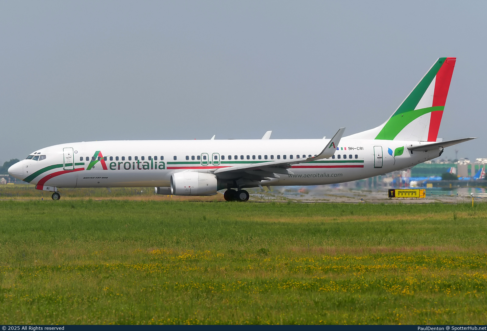 Photo of 9H-CRI - Boeing 737-85F operated by Aeroitalia