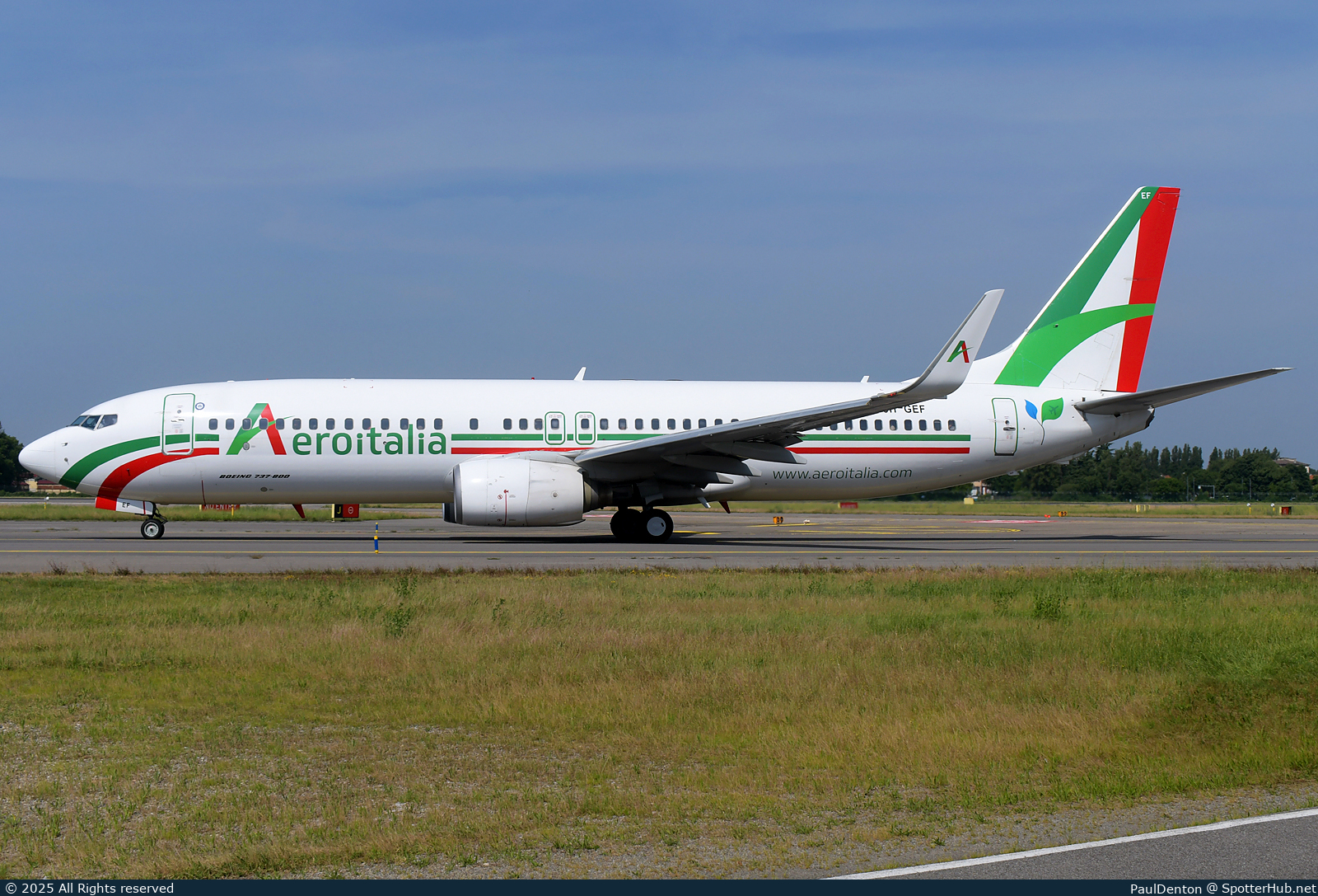 Photo of 9H-GEF - Boeing 737-86Q operated by Aeroitalia