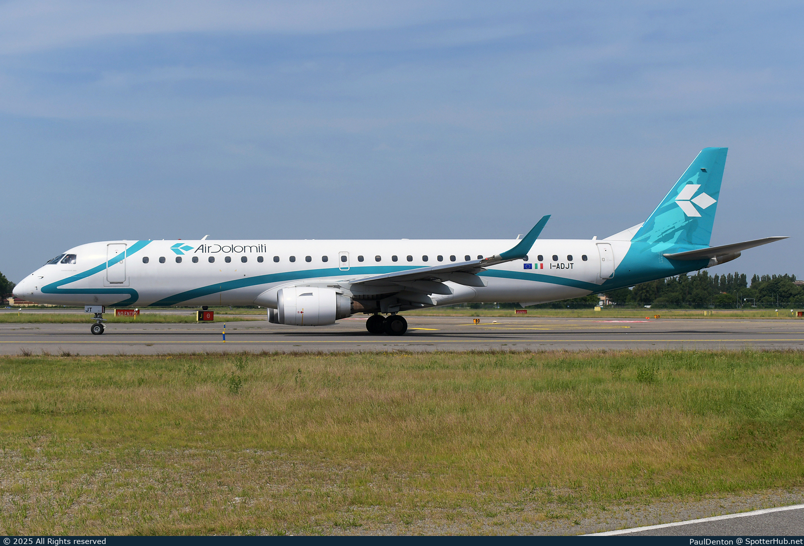 Photo of I-ADJT - Embraer ERJ-195LR operated by Air Dolomiti