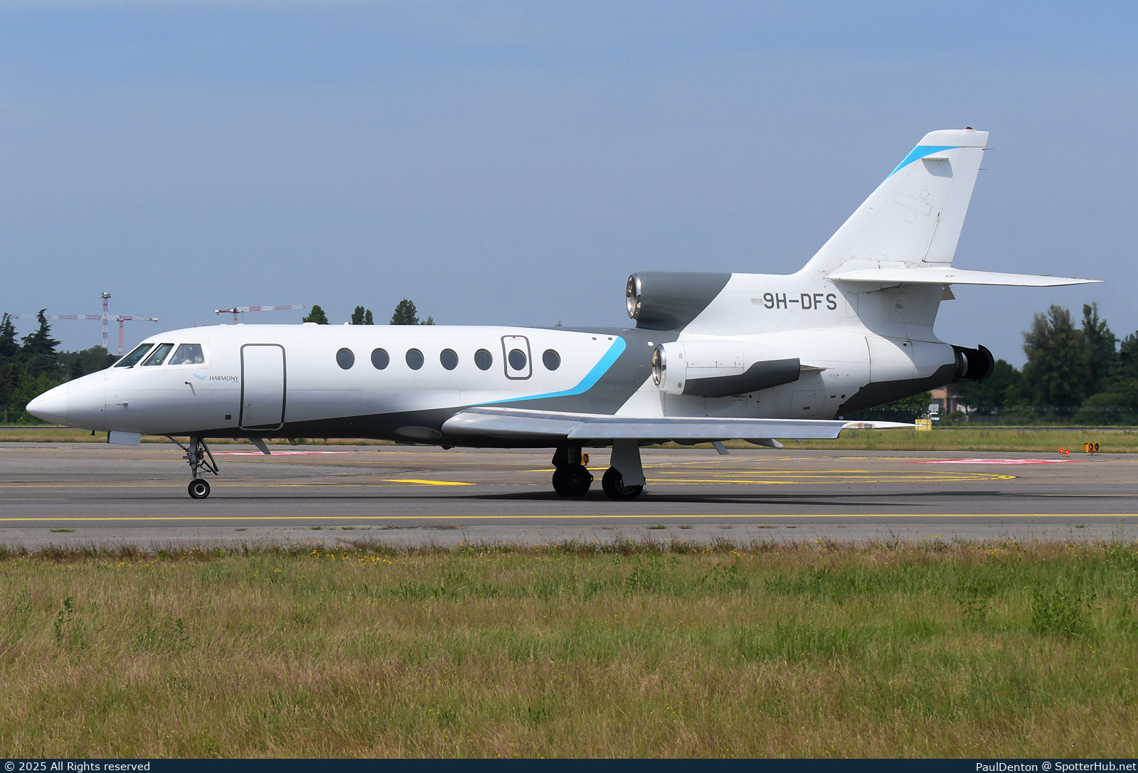 Photo of 9H-DFS - Dassault Falcon 50 operated by Harmony Jets