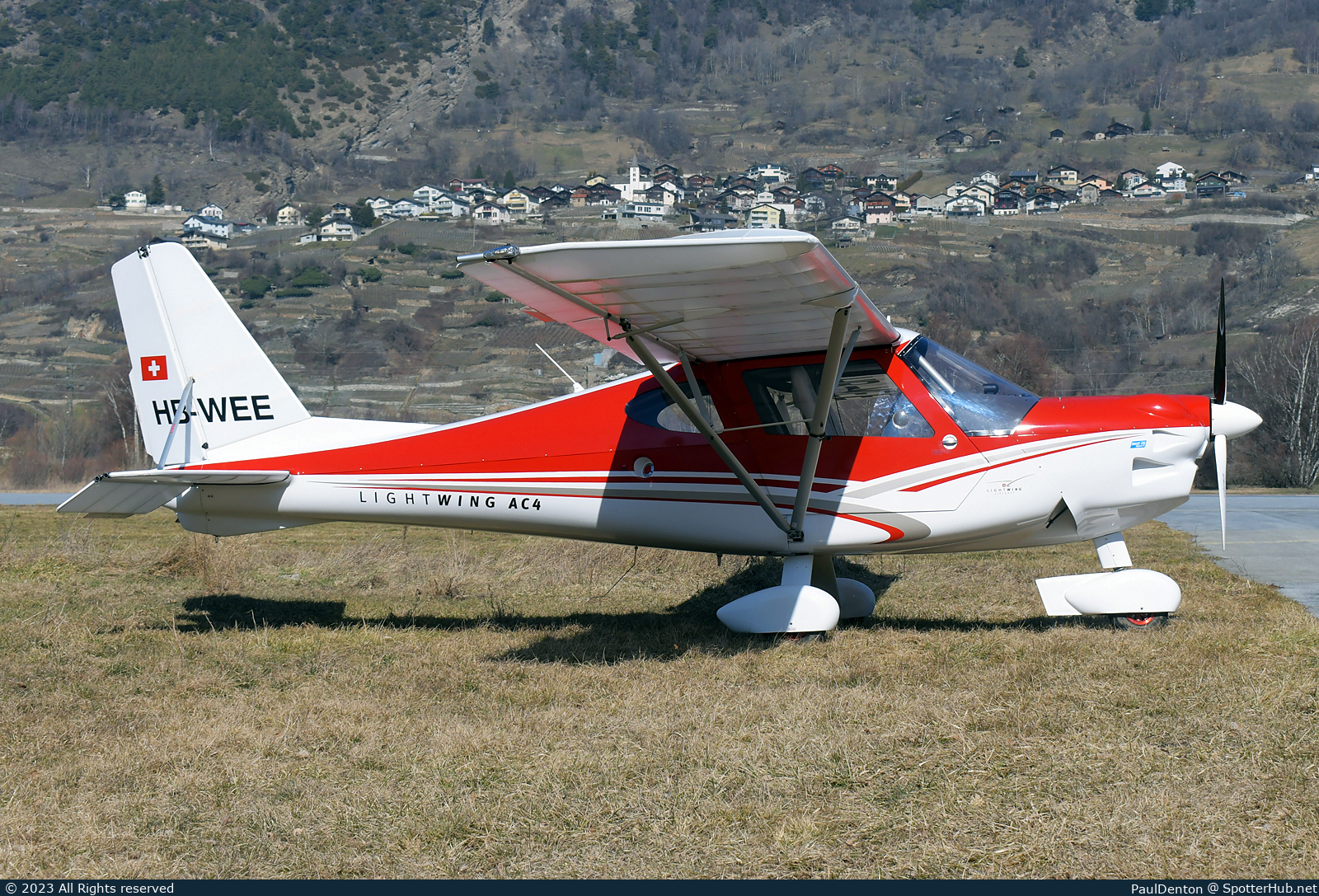 Photo of HB-WEE - Light Wing AC4 operated by Private
