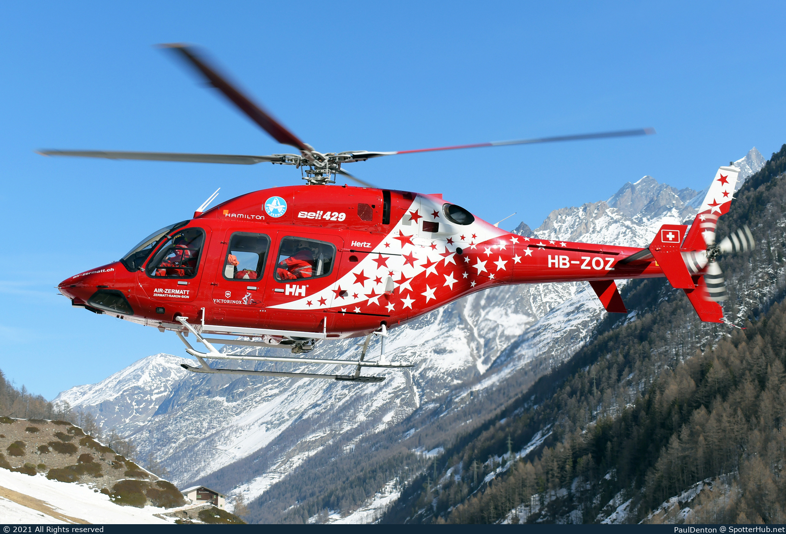 Photo of HB-ZOZ - Bell 429 GlobalRanger operated by Air Zermatt