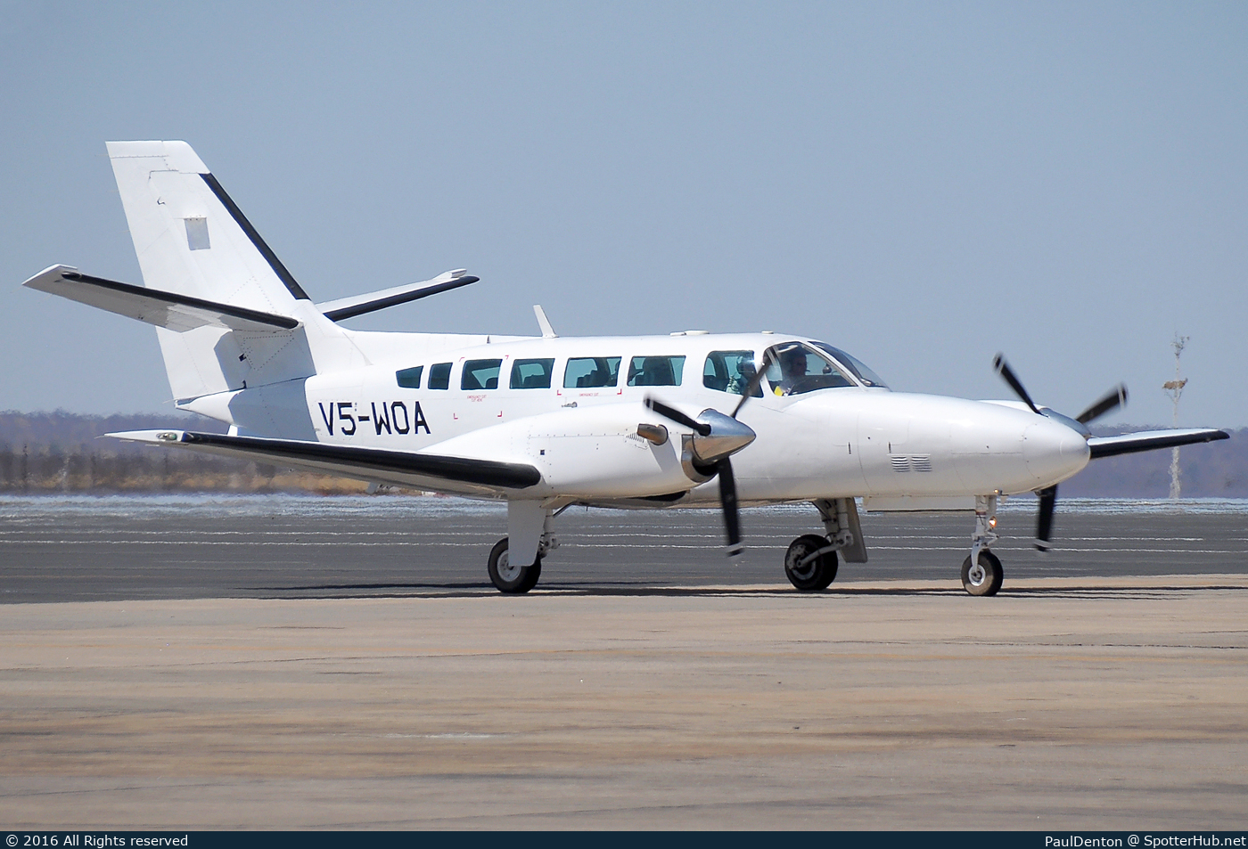 Photo of V5-WOA - Reims-Cessna F406 Caravan II operated by Westair Aviation