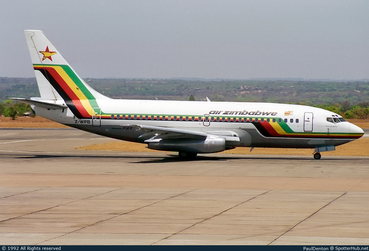 Photo of Z-WPB - Boeing 737-2N0(Adv) operated by Air Zimbabwe