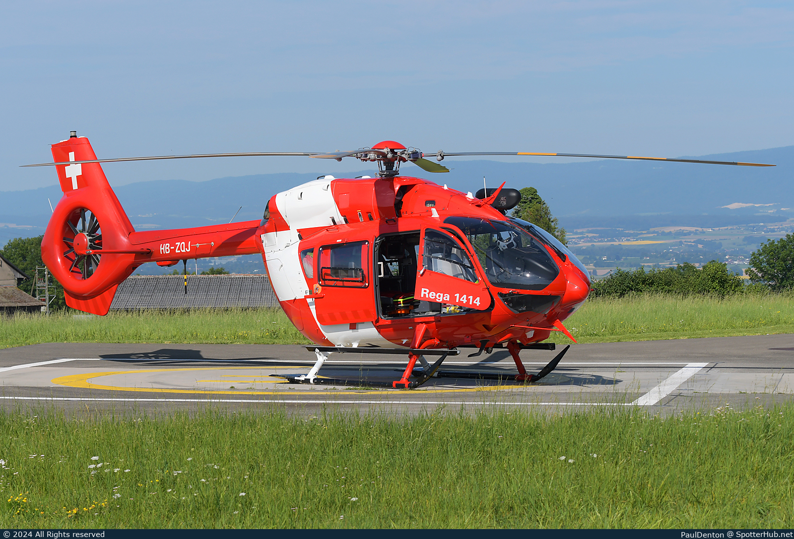 Photo of HB-ZQJ - Airbus Helicopters H145 operated by Rega Swiss Air-Rescue