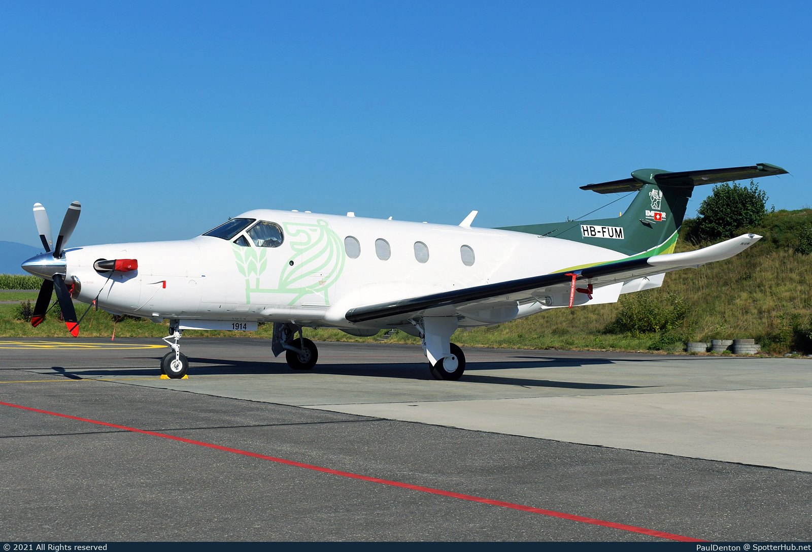 Photo of HB-FUM - Pilatus PC-12 NG operated by Pilatus Business Aircraft