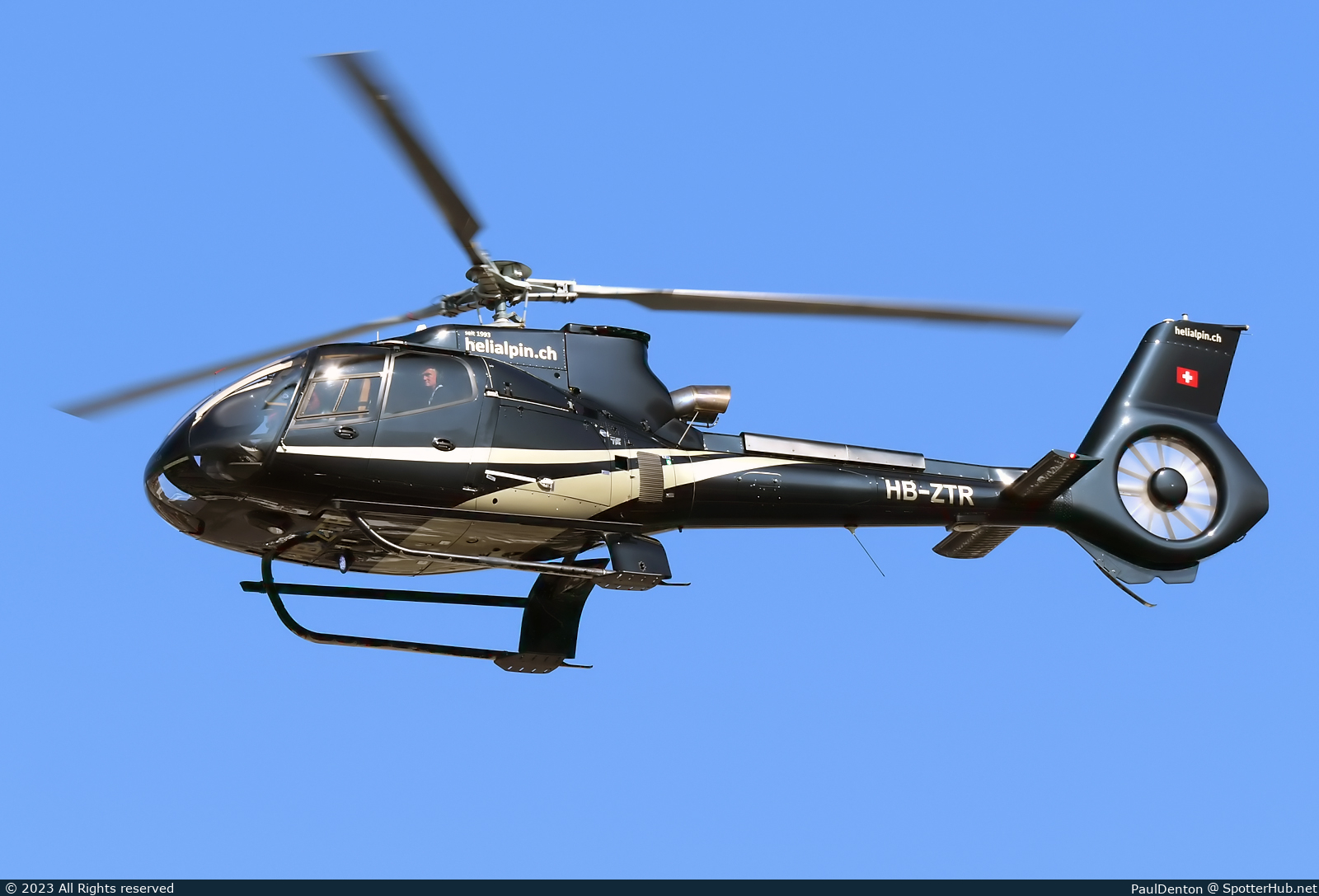 Photo of HB-ZTR - Eurocopter EC130 B4 operated by Helialpin