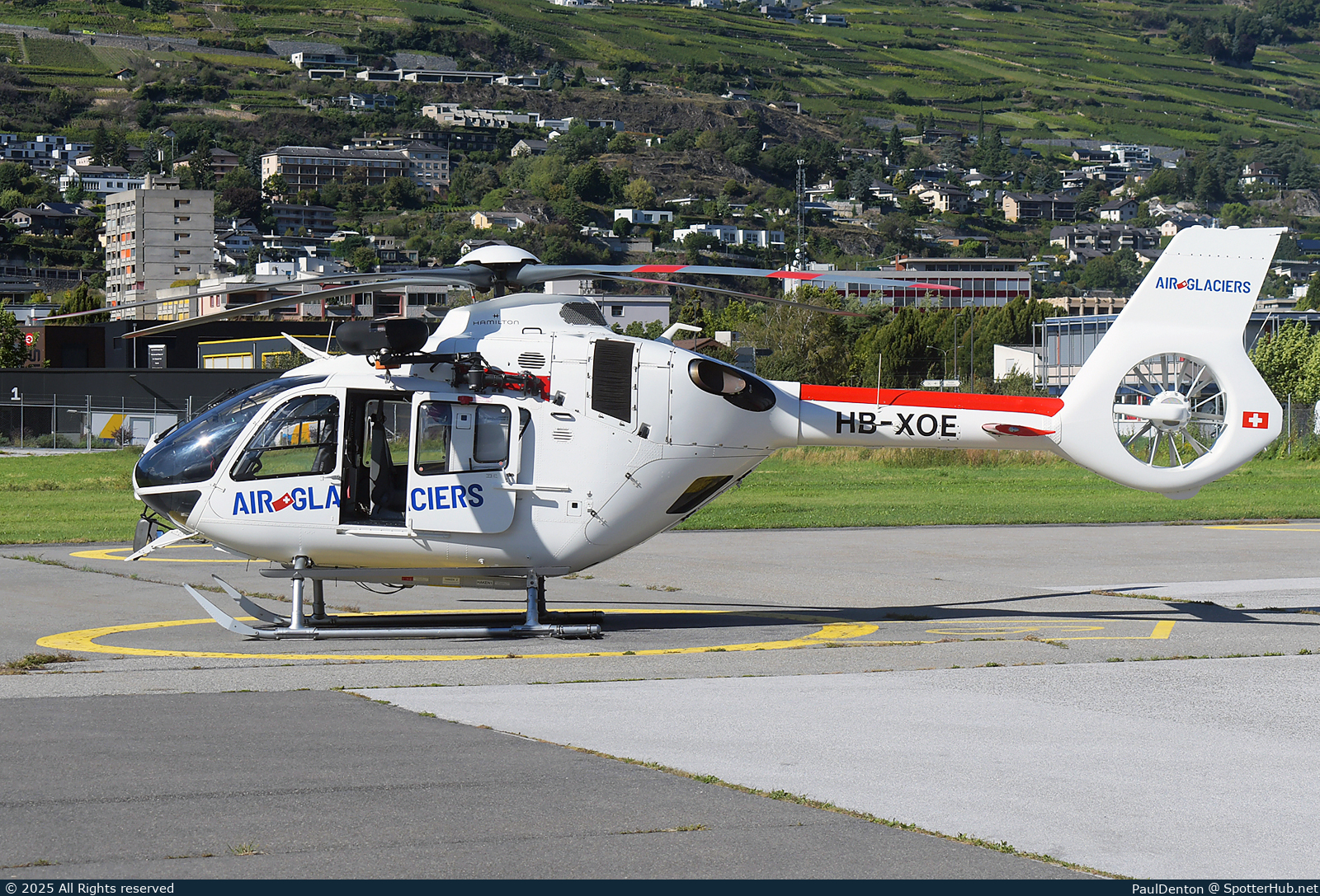 Photo of HB-XOE - Eurocopter EC135 T3 operated by Air Glaciers