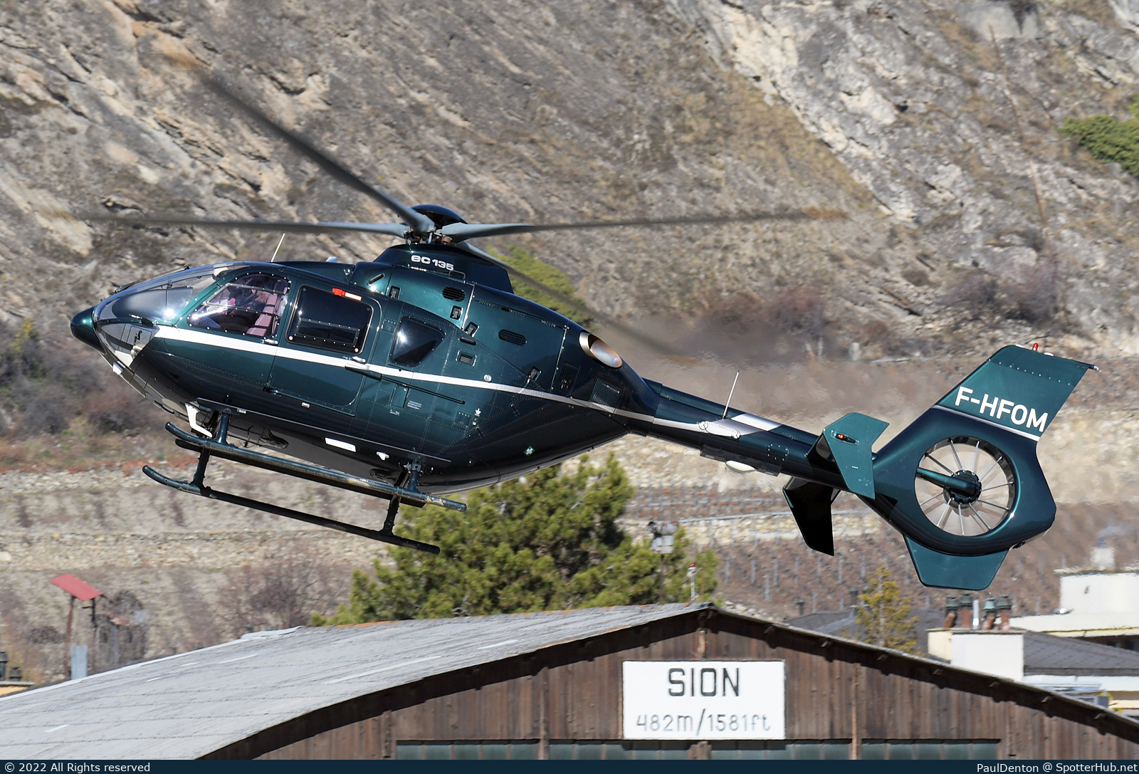 Photo of F-HFOM - Eurocopter EC135 T2+ operated by Private