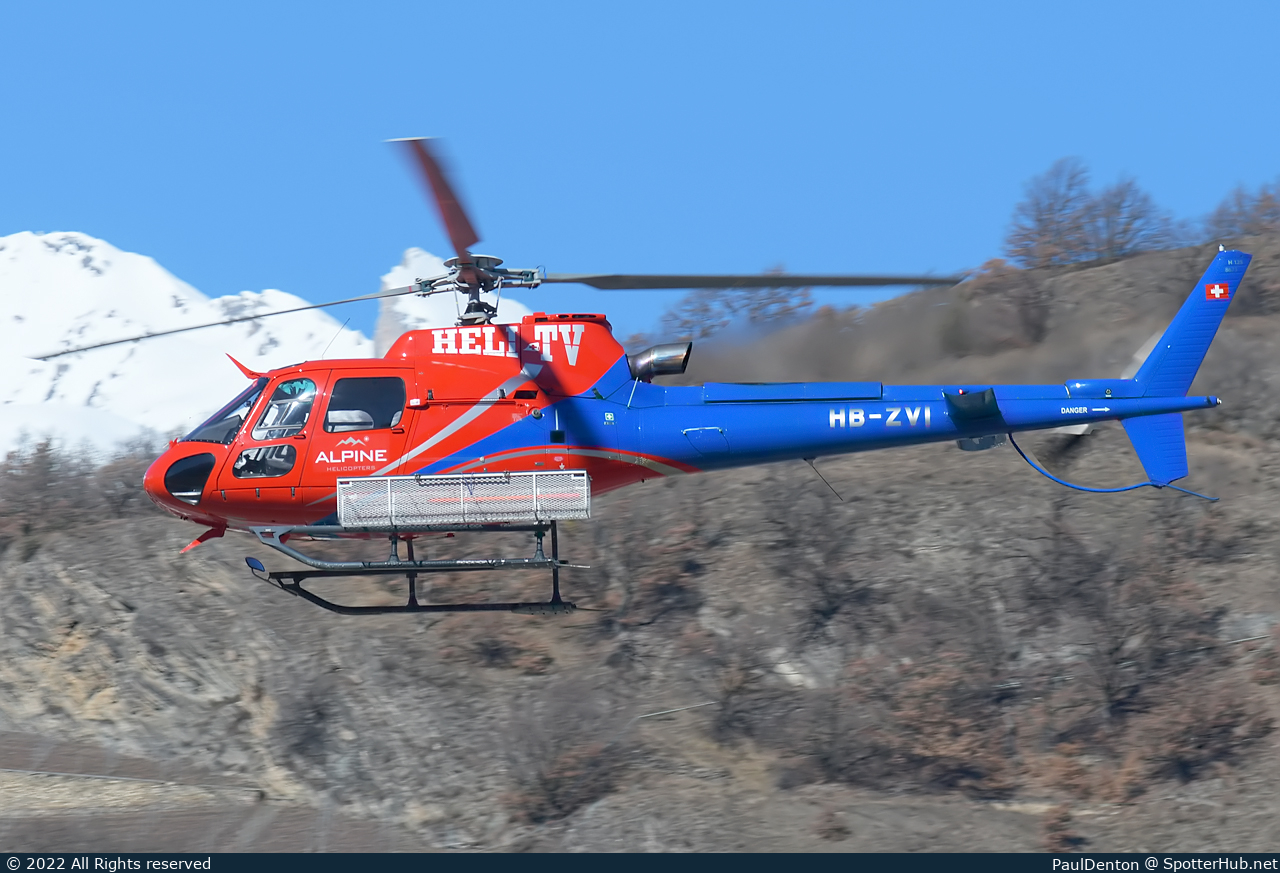 Photo of HB-ZVI - Airbus Helicopters H125 operated by Heli-TV
