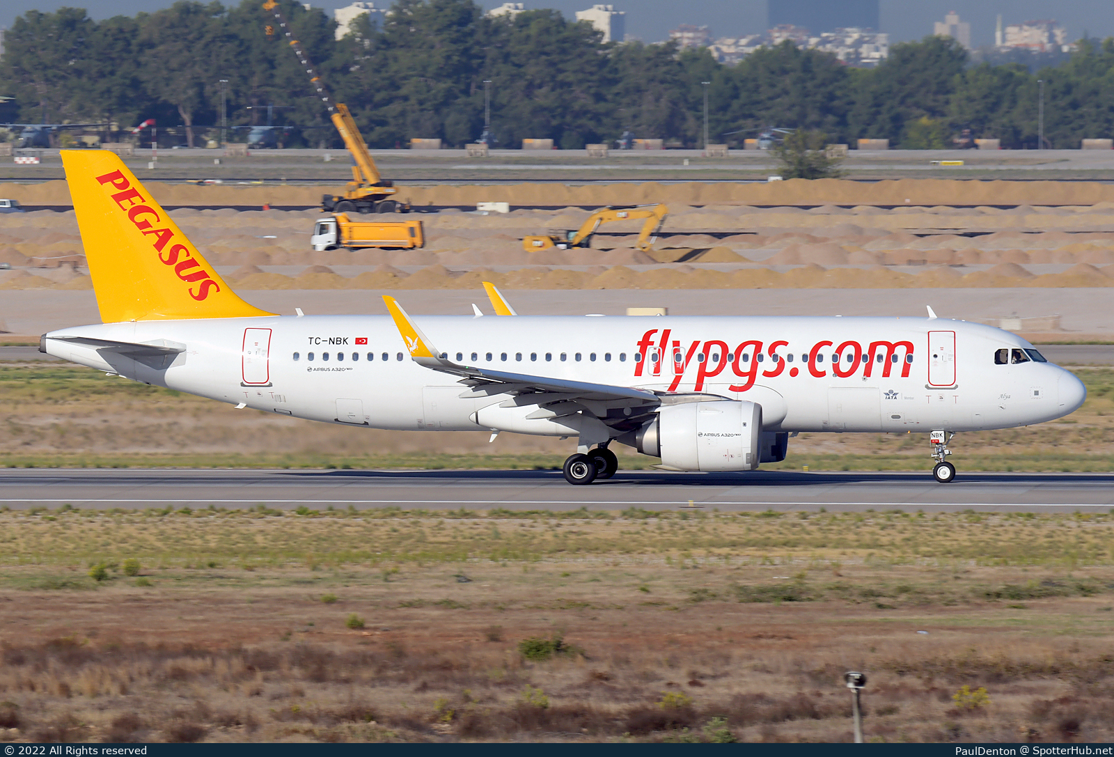 Photo of TC-NBK - Airbus A320-251N operated by Pegasus Airlines