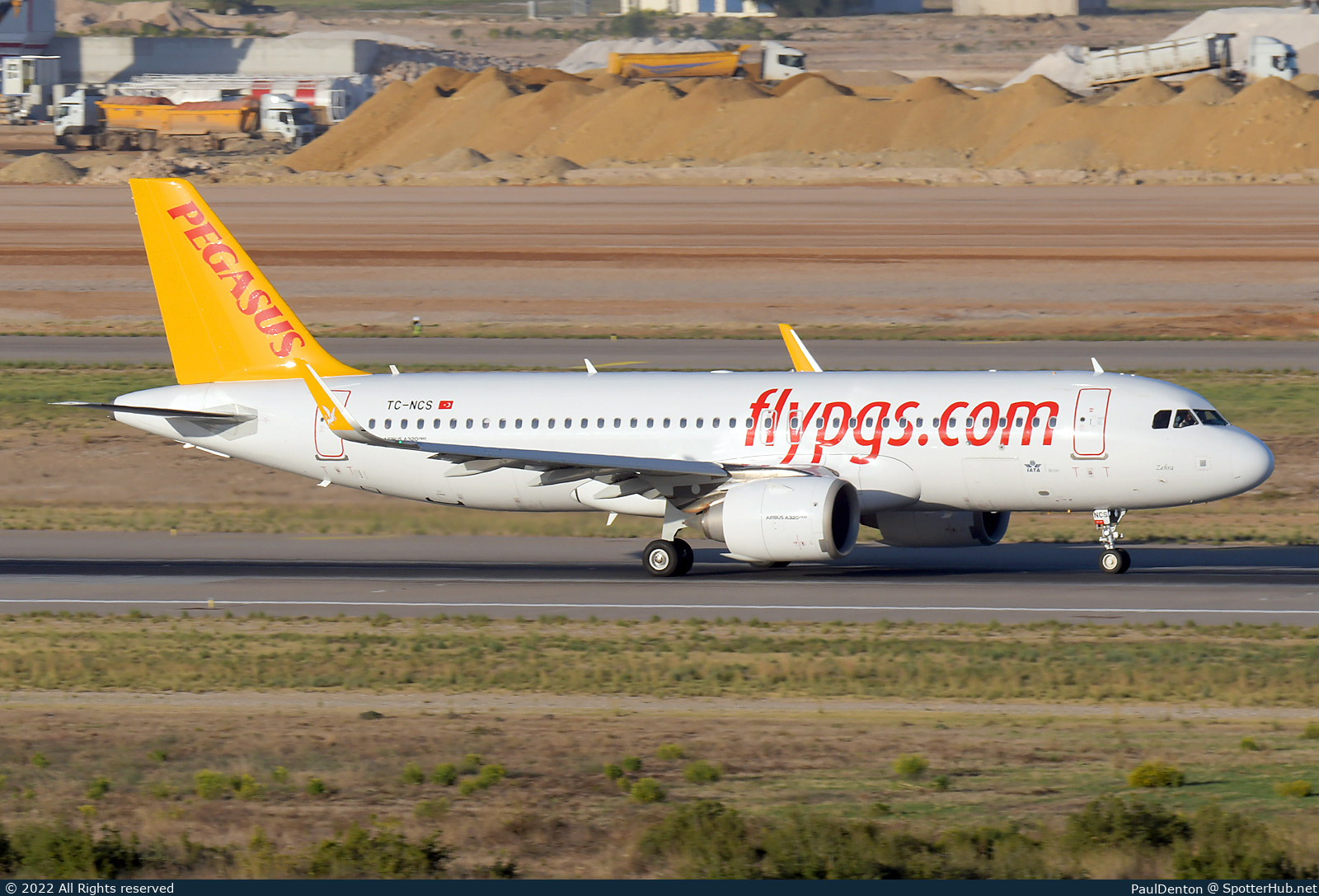 Photo of TC-NCS - Airbus A320-251N operated by Pegasus Airlines