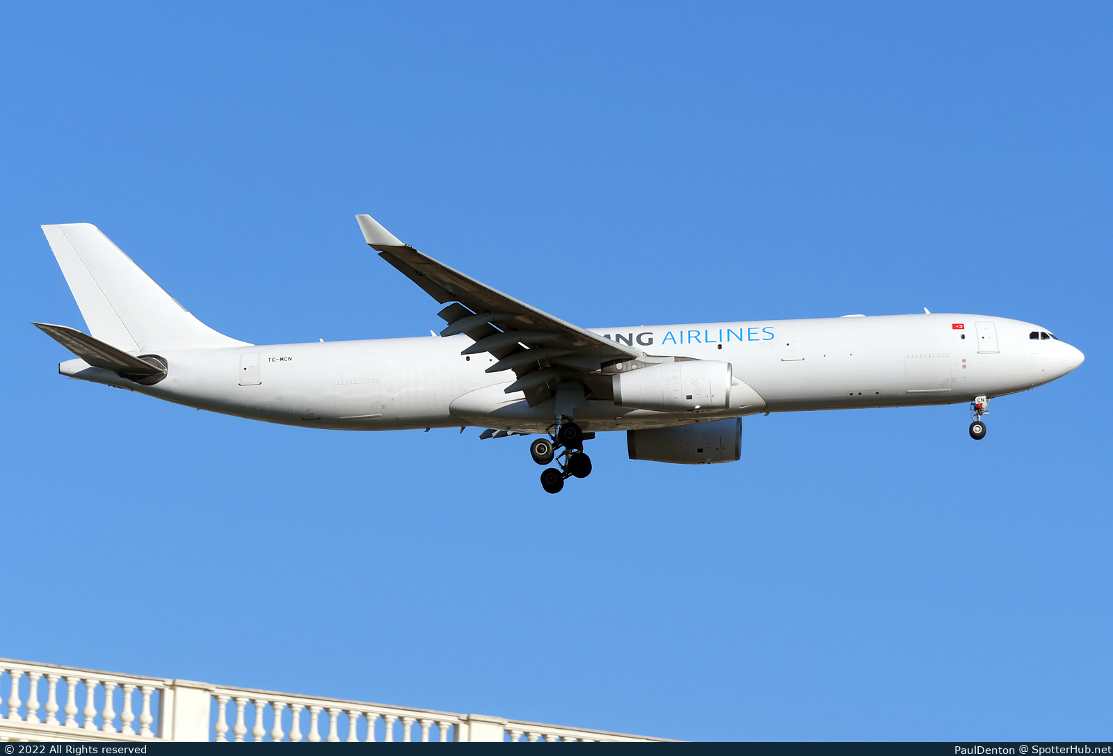 Photo of TC-MCN - Airbus A330-343(P2F) operated by MNG Airlines