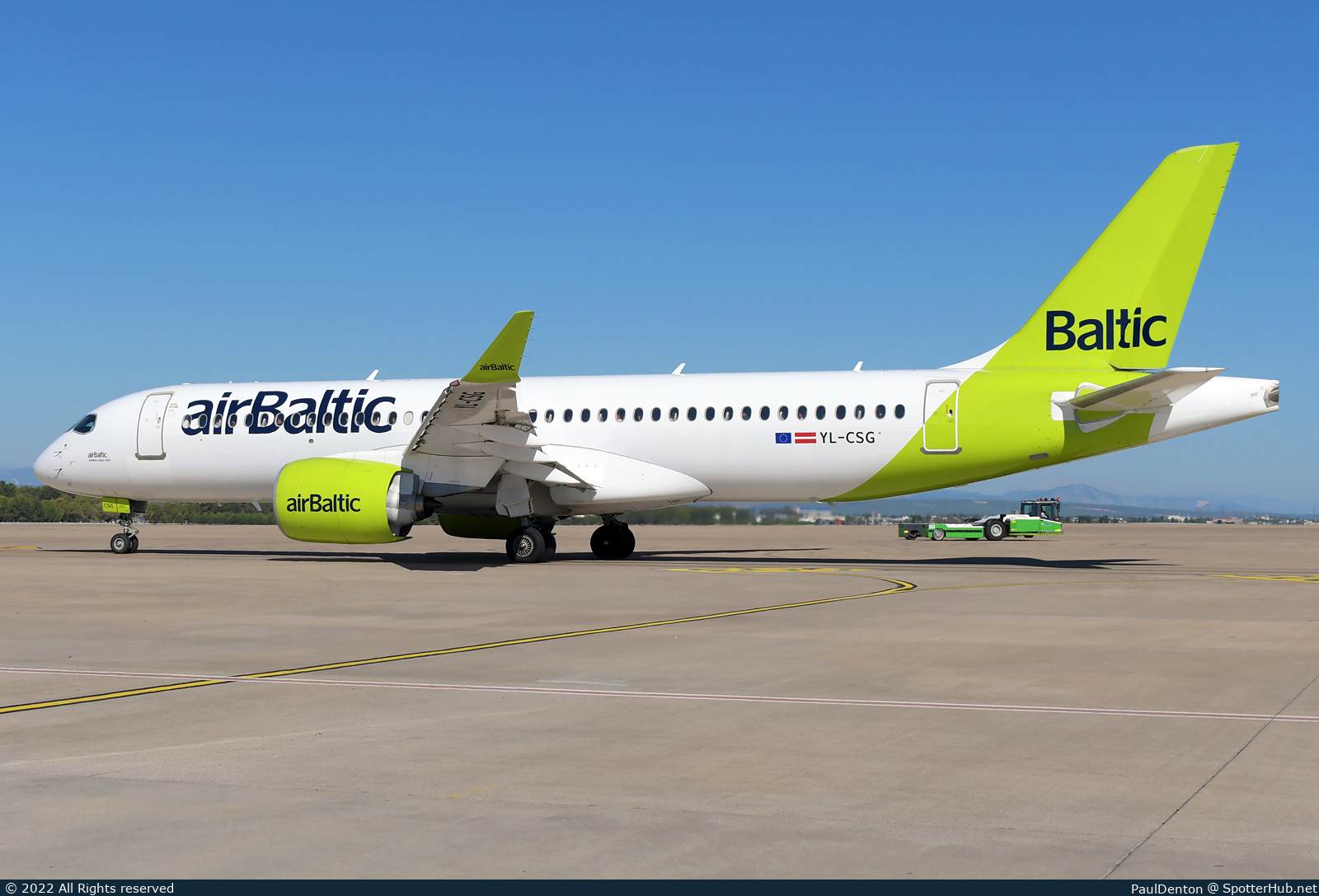 Photo of YL-CSG - Airbus A220-300 operated by airBaltic
