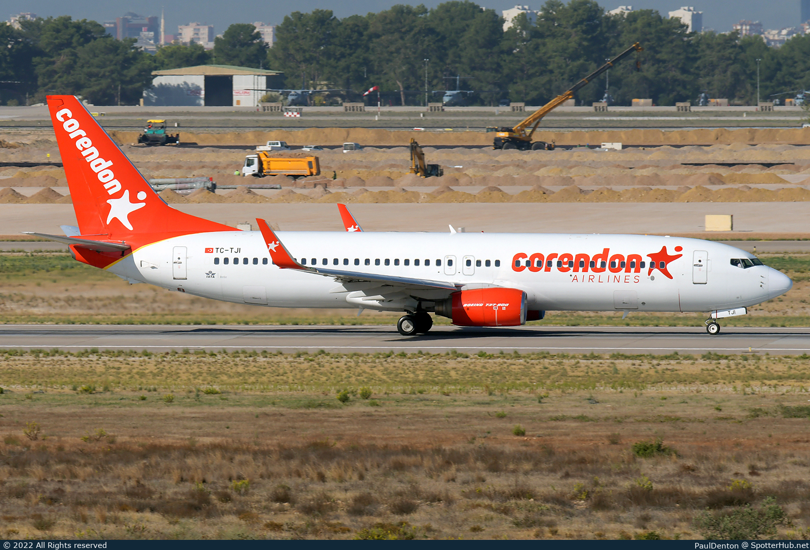 Photo of TC-TJI - Boeing 737-8S3 operated by Corendon Airlines