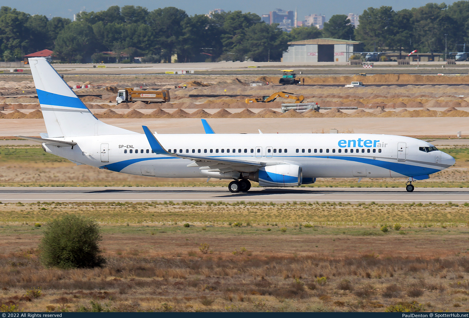 Photo of SP-ENL - Boeing 737-8CX operated by Enter Air