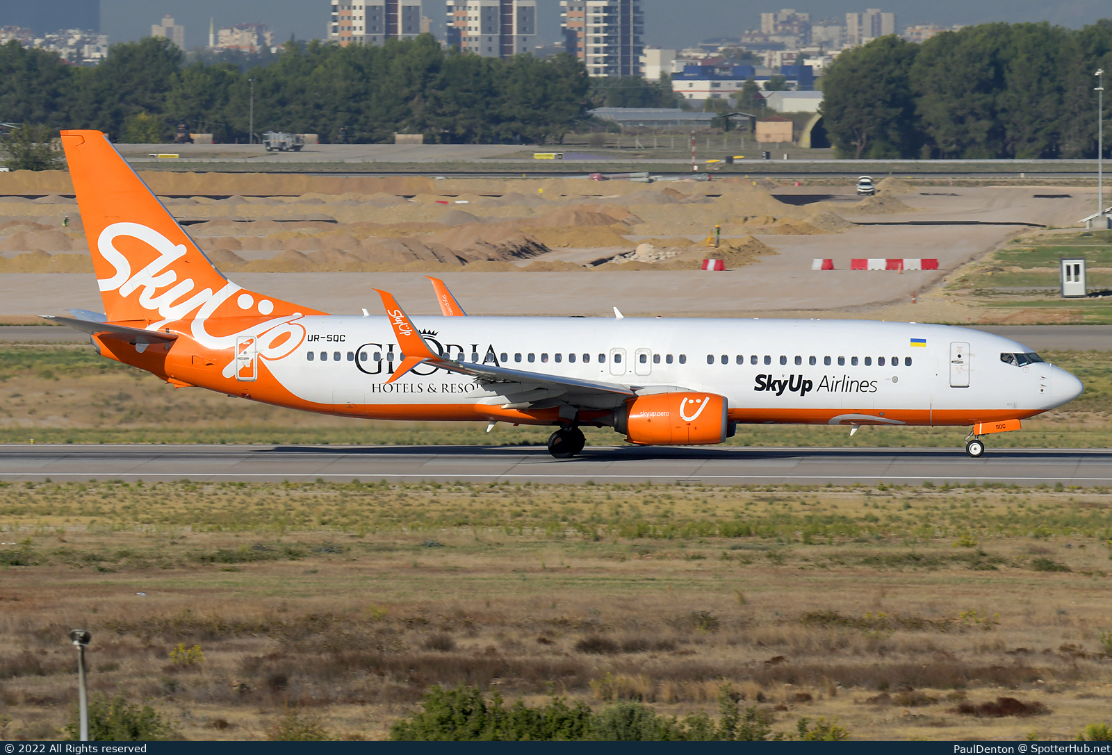 Photo of UR-SQC - Boeing 737-8H6 operated by SkyUp Airlines